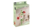 Kreative leker - Creative Craft Group CROCHET KIT Crochet kit FLOWERS Pink - CR1736/GE