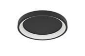 Smarthus - EGLO LORETELLO-Z MATTER ceiling lamp Ø350 RGB/CCT 19.6W 2430lm black - 901909