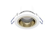 Smarthus - EGLO YEBRA-Z MATTER recessed spot Ø87 RGB/CCT 490lm white/gold - 902299