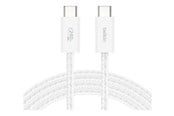 USB - Belkin BoostCharge - USB-C cable - 24 pin USB-C to 24 pin USB-C - 1.5 m - BBD009HQ05WH2PK