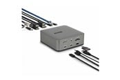 Dokkingstasjon - StarTech.com - docking station - USB-C / USB4 / Thunderbolt 3 / Thunderbolt 4 / Thunderbolt 5 / USB-A - DP HDMI - 1GbE - TAA Compliant - 215UE-TB5USB4DOCK