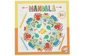 Leketøy - Creative Craft Group Coloring book MANDALA 20.5*20.5cm SEA ANIMALS - 08622-3