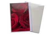 Hobbyartikler - Hobby Mate Card with envelope FLOWERS11*17cm - 100258