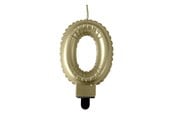Hobbyartikler - SCANSEASON Tallys 0 7.5 cm. guld - 100458