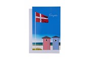 Hobbyartikler - SCANSEASON CARD WITH ENVELOPE 11X17CM BATHHOUSES M.FLA - 101168