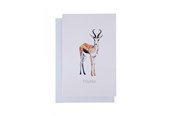 Hobbyartikler - SCANSEASON CARD WITH ENVELOPE 11X17CM FALLOW DEER - 101173