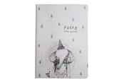 Papir, Fotopapir & Etiketter - Hobby Mate Notebook 19*25.5cm. Linen. Fairytale Eleph - 105492