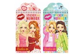 Papir, Fotopapir & Etiketter - Creative Craft Group BESTIES Sticker by Number 12 sheets + 6 sheets - 140047