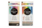 Hobbyartikler - Hobby Mate Colored pencils 12 pcs. in metal box - 150004
