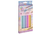 Hobbyartikler - Hobby Mate Crayons 12 pcs. pastel colors - 150131