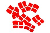 Hobbyartikler - SCANSEASON Flags 45 pcs. litter flags - 190063