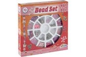 Hobbyartikler - Hobby Mate Bead set 26*26cm. Pink - 240023