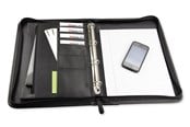 Hobbyartikler - Monolith Productions Conference folder A4. Zipper + rings - 2795