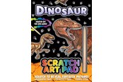 Hobbyartikler - Alligator DINOSAURUS Scratch Art Pad - 3465