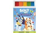 Hobbyartikler - Alligator BLUEY Finger Painting Activity Book - 3742
