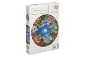 Leketøy - Creative Craft Group Puzzle 1.000 pieces. Round. WORLD - 400078-2