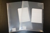 Lommer, Omslag & Registre - Leitz Omslag CombiFile 3-delt A4 glasklar - 47334002