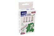Skrive- & Tegneverktøy - SPREE Chalkboard chalk 10 pcs WHITE - 55910