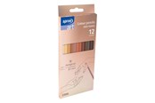 Hobbyartikler - SPREE Colored pencils 12 pcs Skin Tones. - 57095