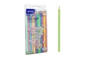 Hobbyartikler - SPREE Colored pencils 12 pcs PASTELCOLORED - 57097