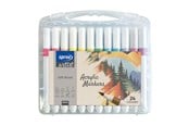 Hobbyartikler - SPREE Acrylic Brush Tips 24 pcs. - 58154