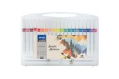 Hobbyartikler - SPREE Acrylic Brush Tips 48 pcs. - 58158