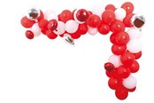 Hobbyartikler - SCANSEASON Balloon arch - Red/White - 701025