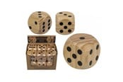 Leketøy - OUT OF THE BLUE Cube giant. Wood. 6*6cm. - 76/6179