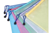 Hobbyartikler - CENTRUM Zipper bag 34.5*24cm 0.25mm. ass. colors - 80033