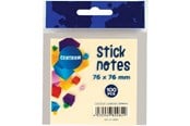 Papir, Fotopapir & Etiketter - CENTRUM StickNotes 76*76mm 100 sheets pastel yellow - 80082