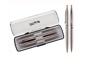 Skrive- & Tegneverktøy - CENTRUM Ballpoint pen/pencil steel. In gift box - 80535