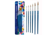 Hobbyartikler - CENTRUM Brushes 6 pcs. on blister card. - 80656