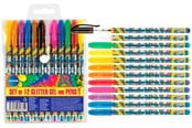 Skrive- & Tegneverktøy - CENTRUM Glitter Gel Pen 12 ass. - 80785