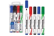 Skrive- & Tegneverktøy - CENTRUM Whiteboard marker medium. 4 pcs. ass. - 80832