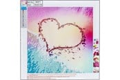 Hobbyartikler - CENTRUM Diamond Painting 30*30cm. HEART - 80877