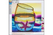 Hobbyartikler - CENTRUM Diamond Painting 30*30cm. STARS - 80878