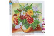 Hobbyartikler - CENTRUM Diamond Painting 30*30cm. FLOWERS - 80879
