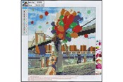 Hobbyartikler - CENTRUM Diamond Painting 30*30cm. BRO - 80886