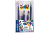 Hobbyartikler - CENTRUM Brushes 12 pcs. ass. - 82786