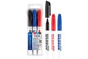 Skrive- & Tegneverktøy - CENTRUM Whiteboard marker medium. 3 pcs. ass. - 83392