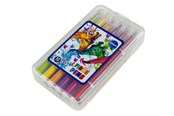 Hobbyartikler - CENTRUM Brush pens - 12 markers in plastic box. - 89702