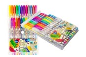 Skrive- & Tegneverktøy - CENTRUM Gel Pens. 24 pcs Neon/Metallic/Glitter - 89705