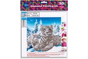 Hobbyartikler - CENTRUM Diamond Painting 20*20cm. Snow landscape - 89740
