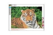 Hobbyartikler - CENTRUM Diamond Painting 30*40cm. Tiger - 89752