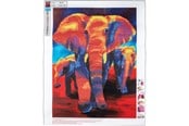 Hobbyartikler - CENTRUM Diamond Painting 40*50cm. ELEPHANTS - 89761