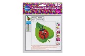 Hobbyartikler - CENTRUM Diamond Painting 15*15cm. Ladybug - 89764