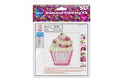 Hobbyartikler - CENTRUM Diamond Painting 15*15cm. Cupcake - 89765