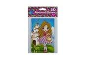 Hobbyartikler - CENTRUM Diamond Painting 10*15cm. w. easel - 89768