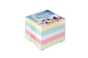 Hobbyartikler - CENTRUM Cube with colored paper approx. 9*9cm. - 91032