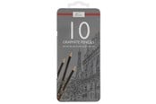 Hobbyartikler - Creative Craft Group Drawing pencils 6B-4H 10 pcs in metal box - AR0209/GE
